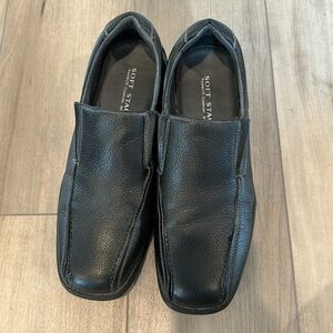 Soft Stags, black, size 10.5 men’s.